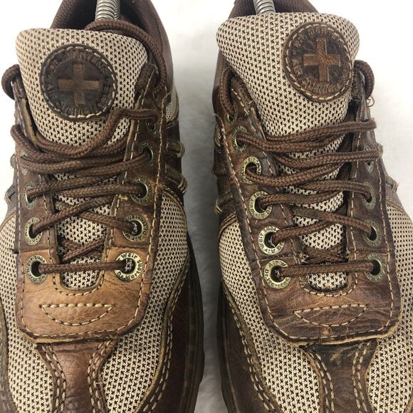 Dr. Martens Kurt Brown Leather Shoes Low Top  Men's Size 8M 9L - Picture 3 of 11